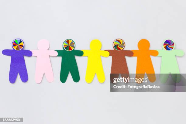 psychedelic boys - fidget toy stock illustrations