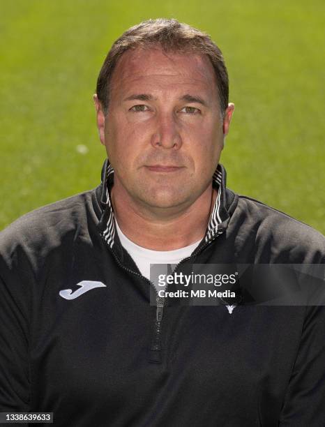 Ross County Manager Malky Mackay during the team photo-call on July 22, 2021 in Dingwall, United Kingdom.