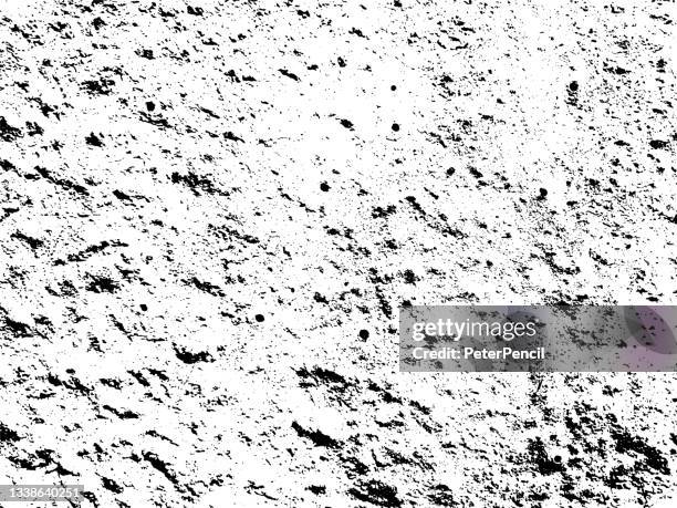 painted wall grunge texture. black dusty scratchy pattern. abstract grainy background. vector design artwork. textured effect. crack. - hitting wall stock illustrations