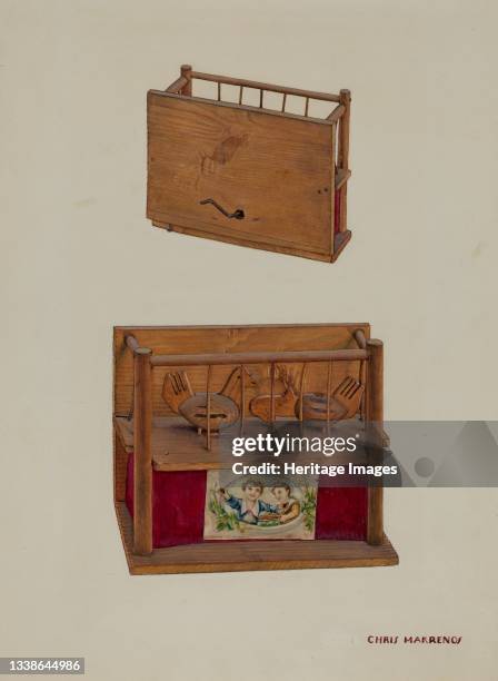 Music Box, 1935/1942. Artist Chris Makrenos.