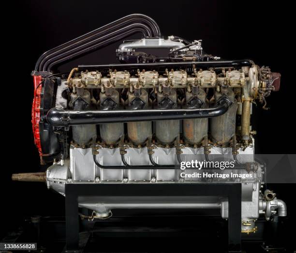 The Liberty engine was America's most important contribution to aeronautical technology during World War I. Jesse G. Vincent of Packard and Elbert J....