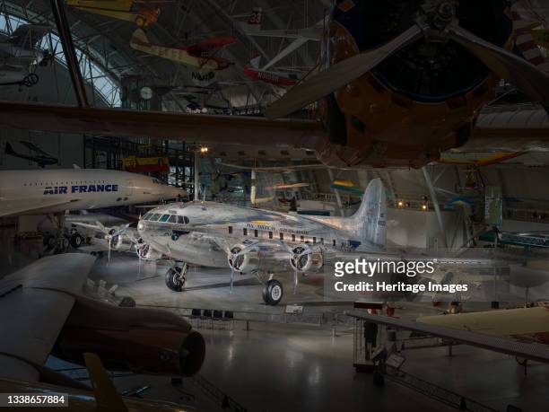 First flown in late 1938, the Boeing 307 was the first airliner with a pressurized fuselage. It could carry 33 passengers in great comfort and cruise...