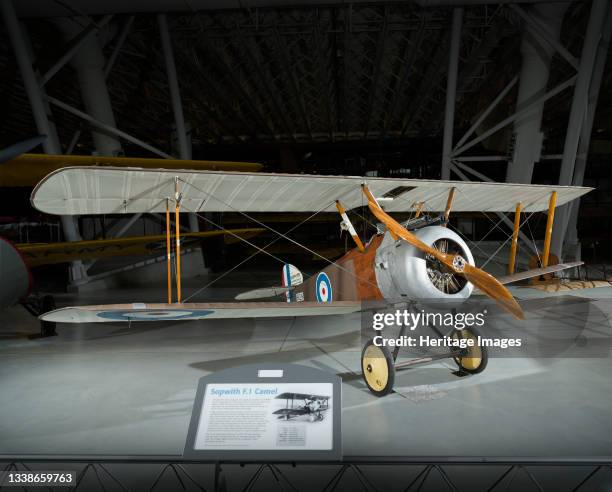 Single engine, single-seat, WWI biplane fighter, with 130 HP Clerget 9B rotary engine. The Sopwith Camel is among the most significant and famous of...