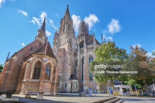 ulm - ulm minster stock pictures, royalty-free photos & images