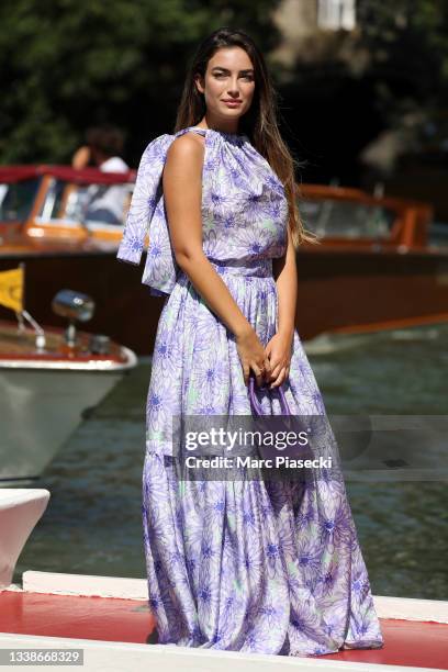 Nilufar Addati arrives at the 78th Venice International Film Festival on September 06, 2021 in Venice, Italy.