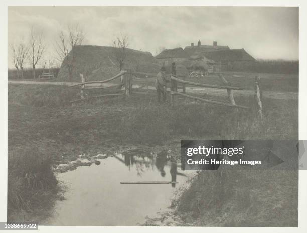 Marsh Farm, 1886. A work made of platinum print, pl. Xxix from the album 'life and landscape on the norfolk broads' ; edition of 200. Artist Peter...