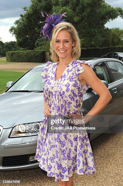Sophie Raworth attends Audi Lunch at Goodwood House on Ladies Day at the Glorious Goodwood Festival at Goodwood on July 29, 2010 in Chichester,...