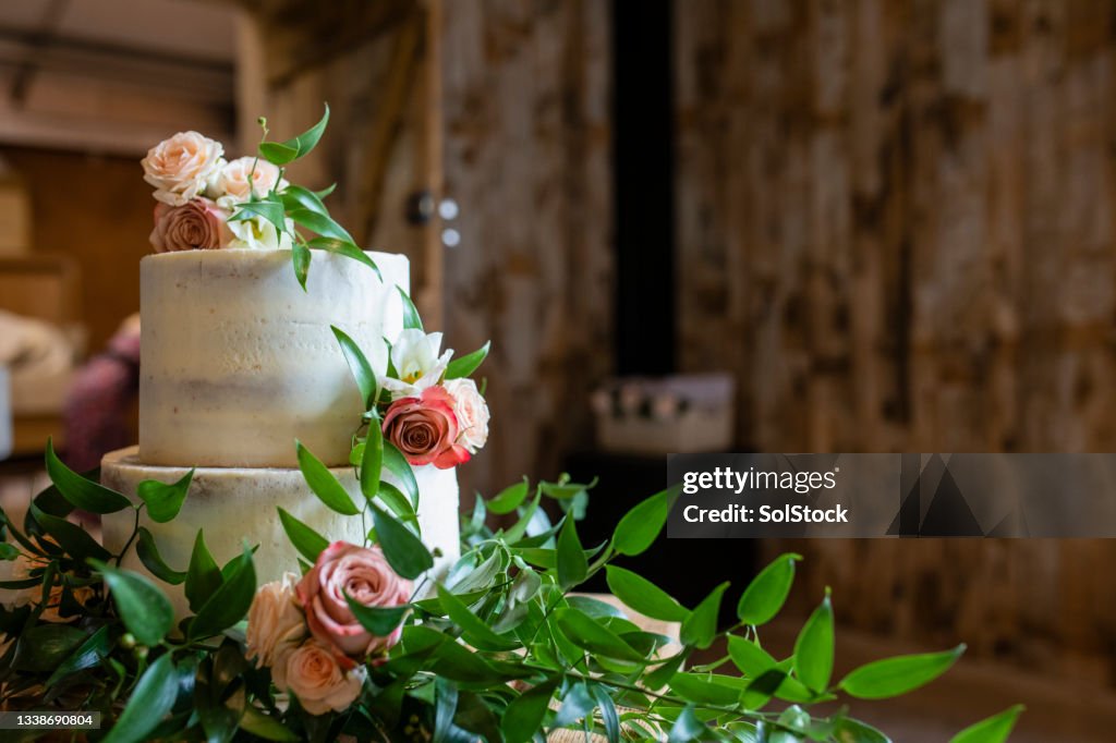 Beautiful Wedding Cake