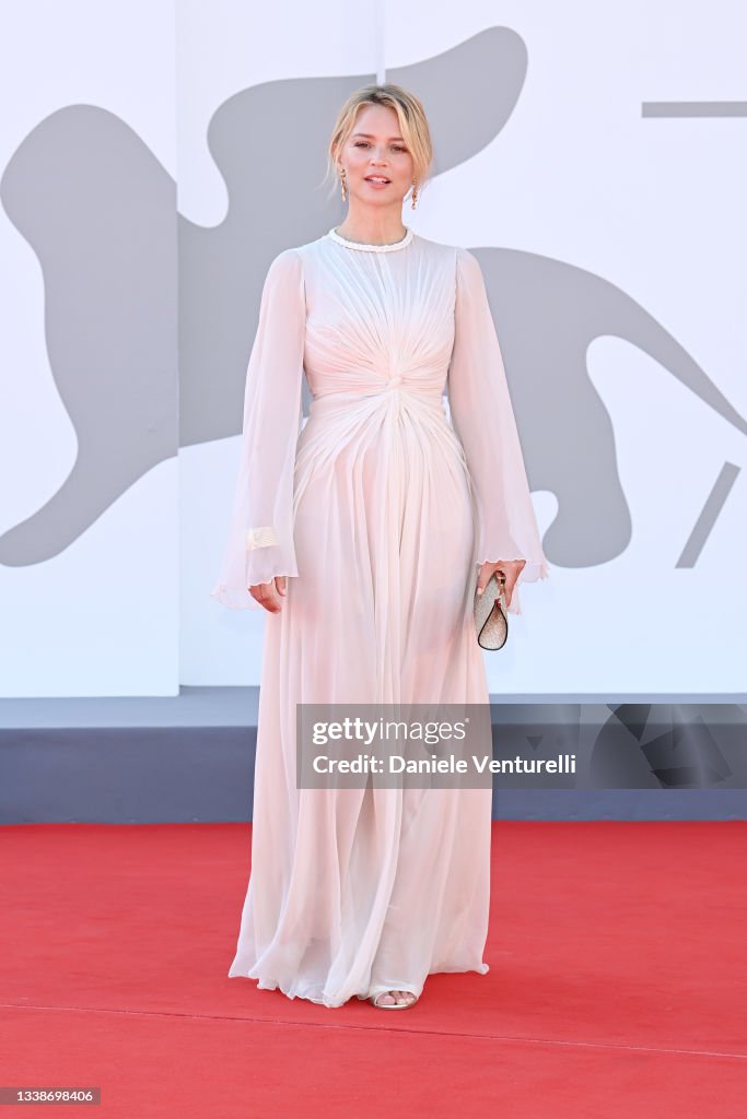 Venezia78 Jury member Virginie Efira attends the red carpet of the