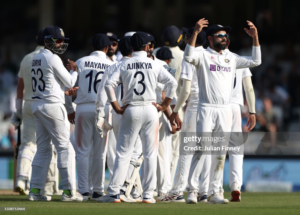England v India - Fourth LV= Insurance Test Match: Day Five