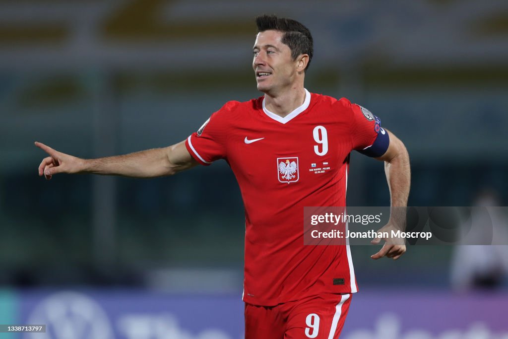 San Marino v Poland - 2022 FIFA World Cup Qualifier