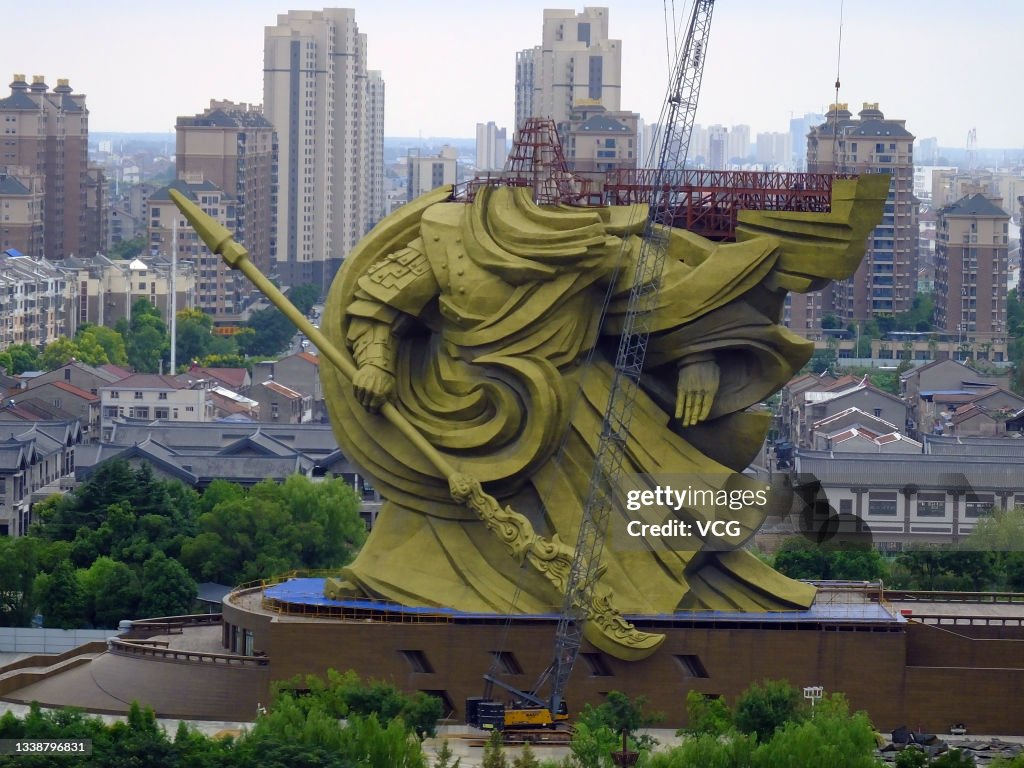 Bronze Statue Of Guan Yu Dismantled In Jingzhou