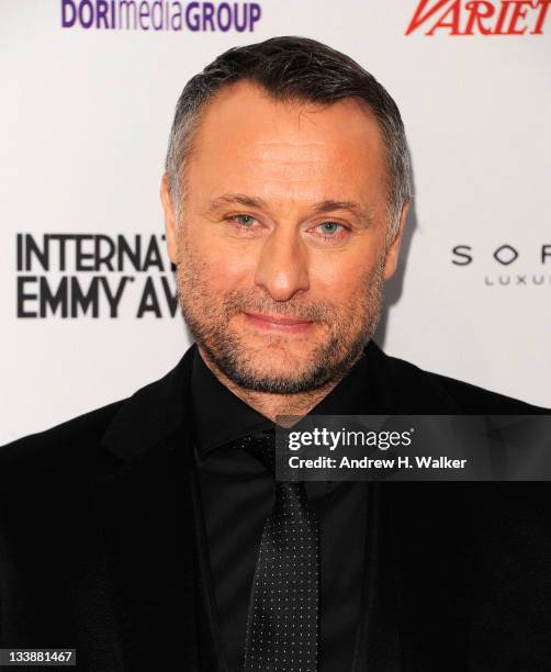 Actor Michael Nyqvist attends the 39th International Emmy Awards at the Mercury Ballroom at the New York Hilton on November 21, 2011 in New York City.