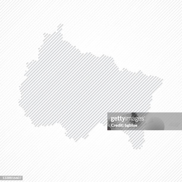 grand est map designed with lines on white background - strasbourg stock illustrations