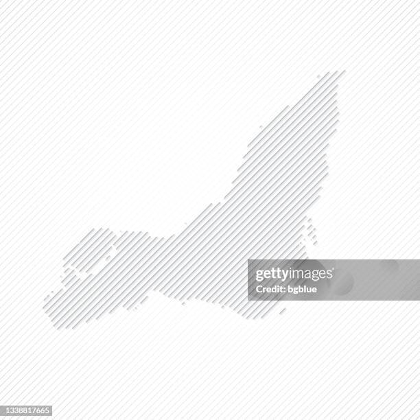 ilustraciones, imágenes clip art, dibujos animados e iconos de stock de mapa de la isla de montreal diseñado con líneas sobre fondo blanco - isla de montreal