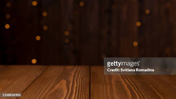 dark wooden background - wood background foto e immagini stock