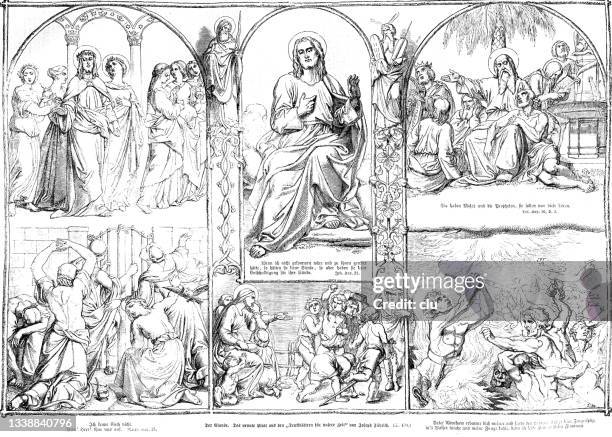 glaube an jesus, gedanken für unsere zeit - 1868 stock-grafiken, -clipart, -cartoons und -symbole