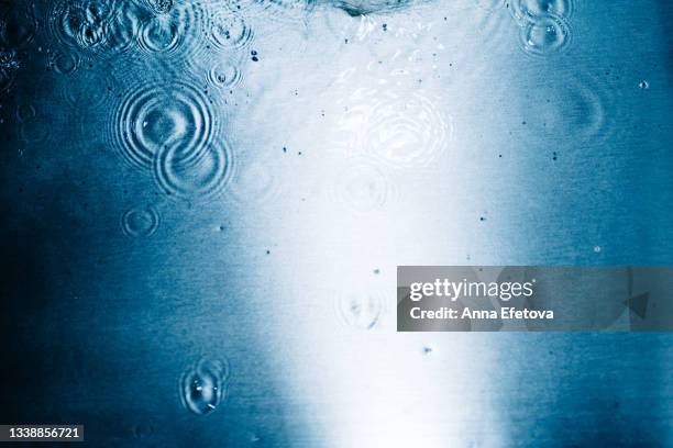 Many Drops Many Ripples Water Drop Ripple Effect Photos and Premium High Res Pictures - Getty ...