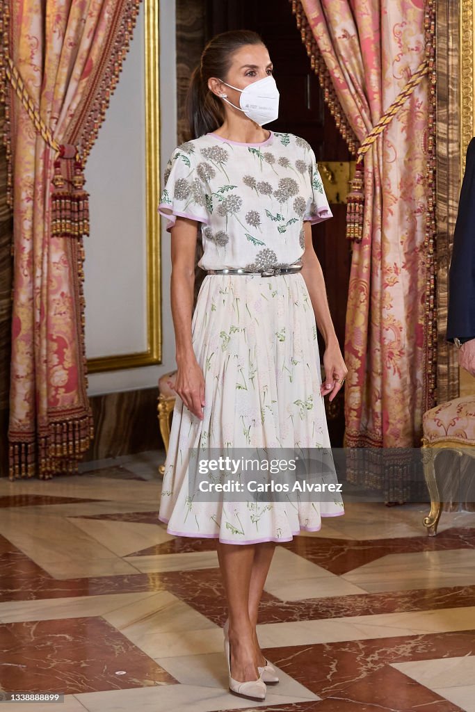 Spanish Royals Host A Lunch For Chile's President, Sebastian Piñera