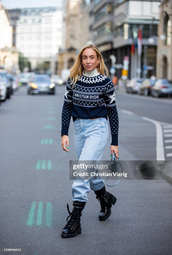 Street Style - Fashion Week Berlin - September 7, 2021