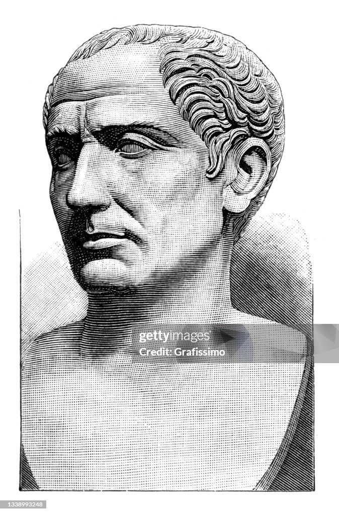 Ceeser Julius Caesar Portrait 1898 High-Res Vector Graphic - Getty Images