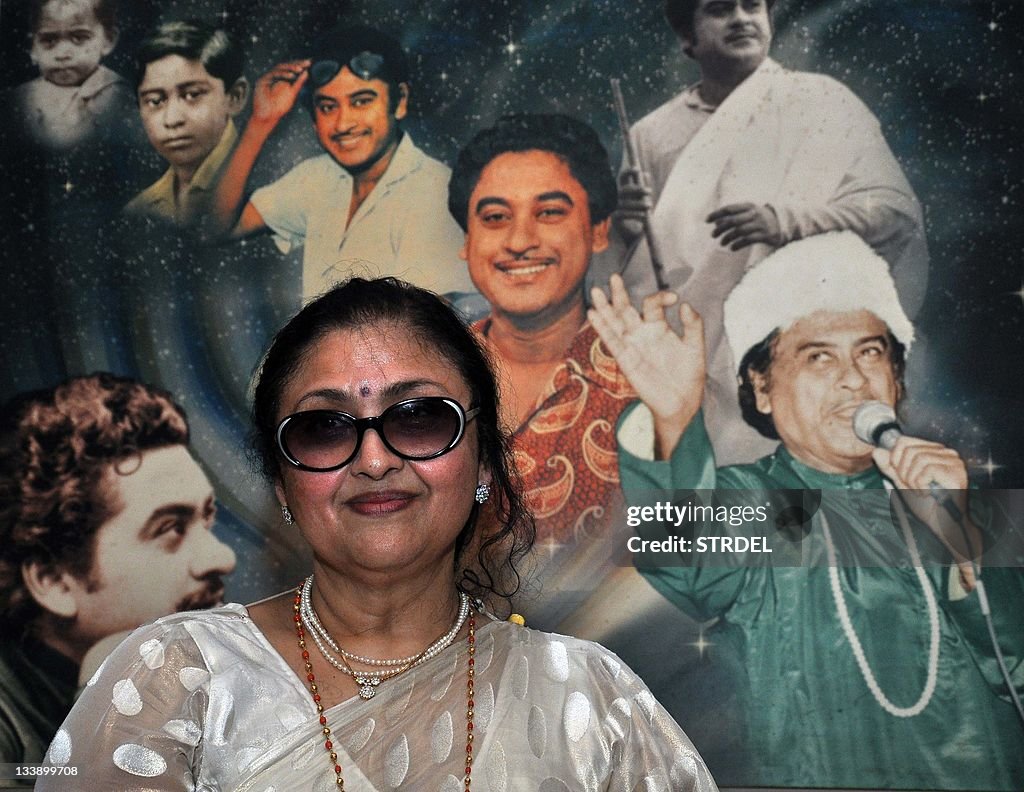 Indian Bollywood Actor And Playback Singer Kishor Kumar s Fourth Wife indian-bollywood-actor-and-playback-singer-kishor-kumar-s-fourth-wife