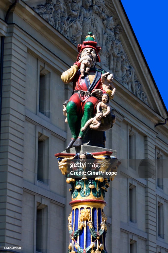 Child Eater Fountain in bern, Switzerland.