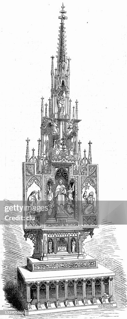 Munich cathedral, Frauenkirche, altar