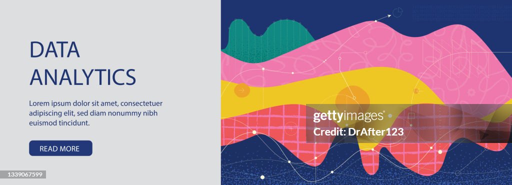 Website Banner Abstract Analytics High-Res Vector Graphic - Getty Images