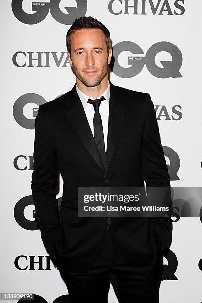 Alex O'Loughlin arrives at the GQ Australia Men of the Year Awards at the Sydney Opera House on November 22, 2011 in Sydney, Australia.