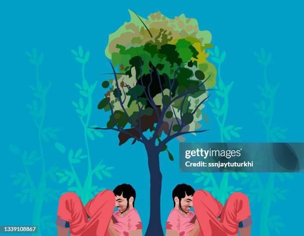 boy is enjoy with watching comedy video - family watching movie stock illustrations