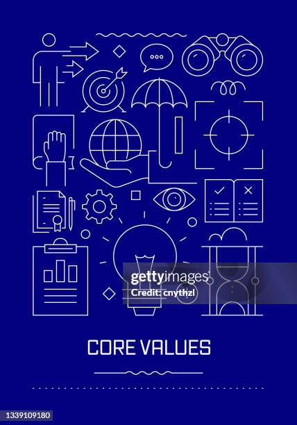 Values Creative Poster 710 Core Values Poster Stock Photos, High-Res Pictures, and Images ...