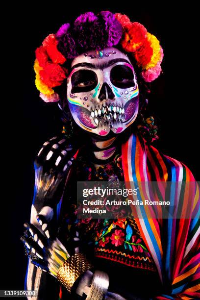 catrina - catrina mexico fotografías e imágenes de stock