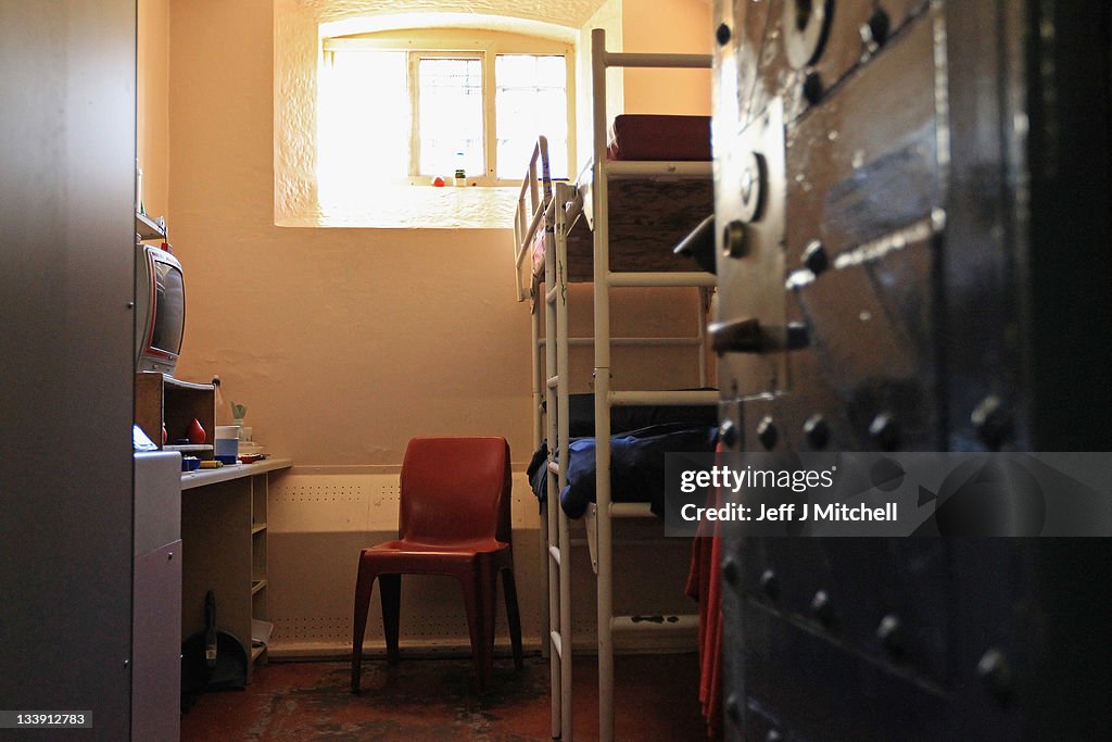 Cabinet Secretary for Justice Kenny MacAskill Visits Scotland's Largest Prison At Barlinnie