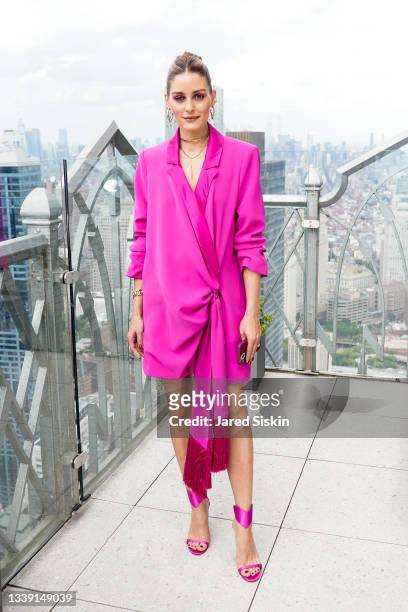 Olivia Palermo attends Cinq à Sept Spring/Summer 2022 New York Fashion Week Show on September 08, 2021 in New York City.