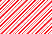 Candy cane stripe pattern. Seamless Christmas print. Vector illustration.