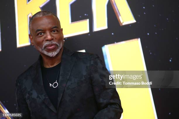 LeVar Burton attends the Paramount+'s 2nd Annual "Star Trek Day" Celebration at Skirball Cultural Center on September 08, 2021 in Los Angeles,...