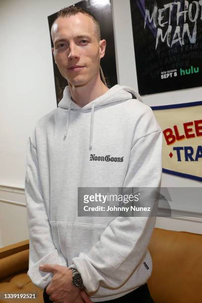 Skee attends the Wu-Tang: An American Saga Season 2 Premiere Watch Party with DJ SKEE at Bleeker Trading on September 08, 2021 in New York City.