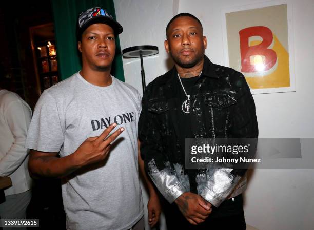 Maino attends the Wu-Tang: An American Saga Season 2 Premiere Watch Party with DJ SKEE at Bleeker Trading on September 08, 2021 in New York City.