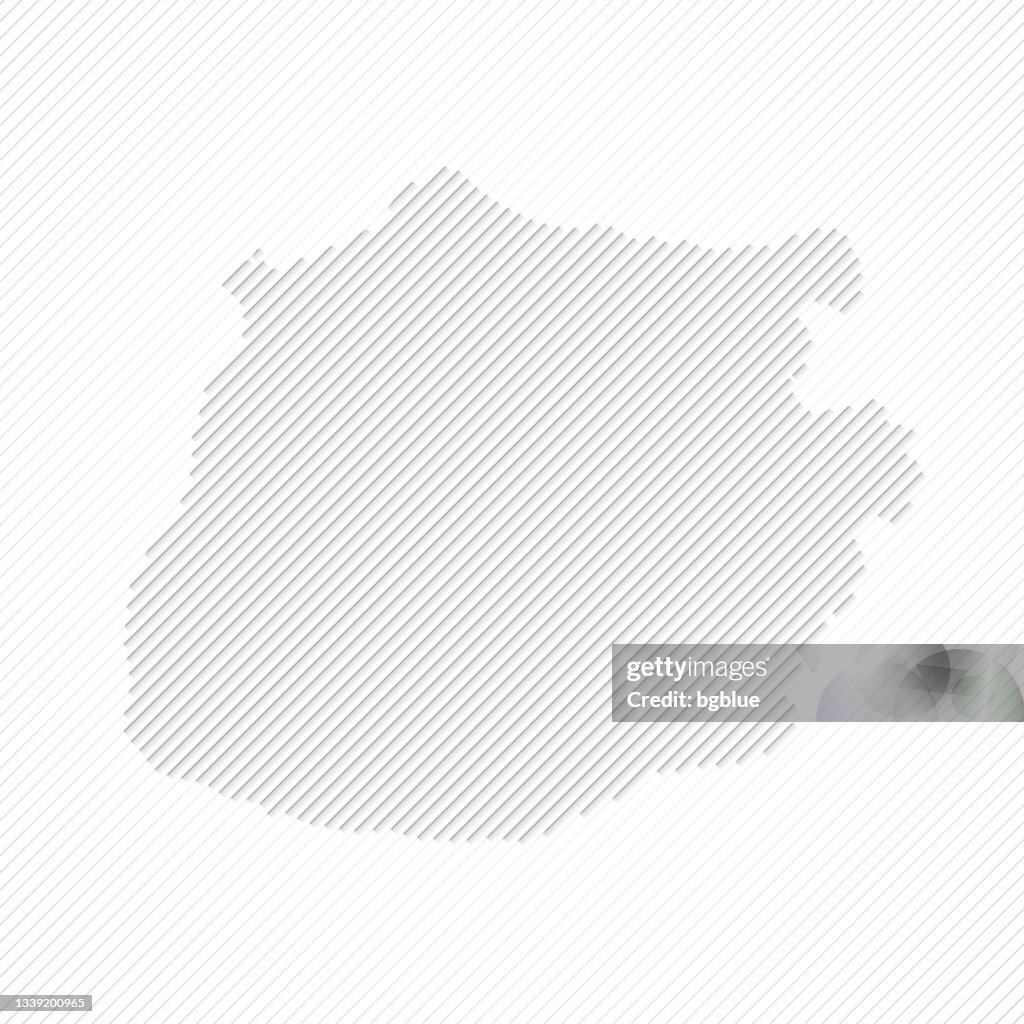 Sab Map Backround Saba Map Designed With Lines On White Background High-Res Vector ...
