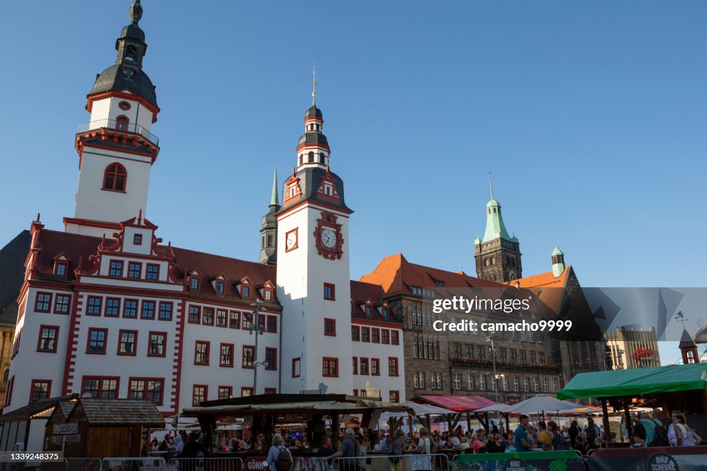 Wine Fair in Chemnitz City Center