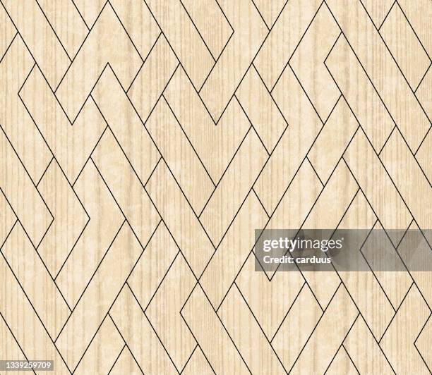 seamless wood textured parquet pattern - flooring samples stock illustrations