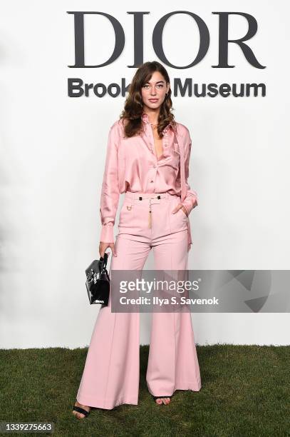 Mariana Downing attends the Christian Dior Designer of Dreams Exhibition cocktail opening at the Brooklyn Museum on September 08, 2021 in Brooklyn,...