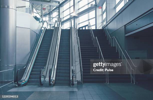 Airport Terminal Stairs Photos and Premium High Res Pictures - Getty Images