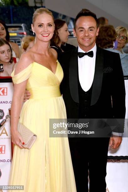 Anthony McPartlin and Anne-Marie McPartlin attend the National Television Awards 2021 at The O2 Arena on September 09, 2021 in London, England.