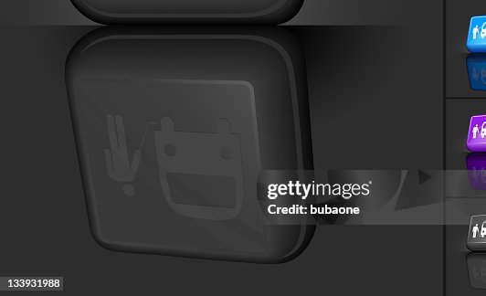 Security check point royalty free vector 3D button Security check point royalty free vector 3D button