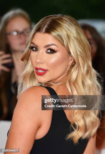 Olivia Buckland attends the National Television Awards 2021 at The O2 Arena on September 09, 2021 in London, England.
