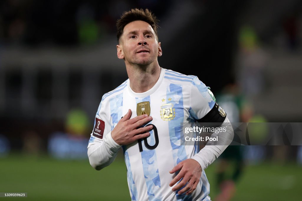 Argentina v Bolivia - FIFA World Cup 2022 Qatar Qualifier