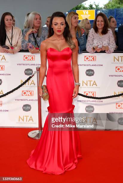 Michelle Heaton attends the National Television Awards 2021 at The O2 Arena on September 09, 2021 in London, England.
