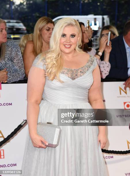 Louise Pentland attends the National Television Awards 2021 at The O2 Arena on September 09, 2021 in London, England.